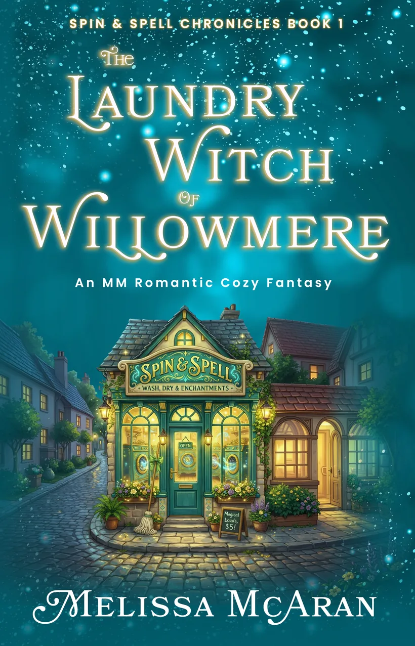 Book cover: The Laundry Witch of Willowmere by Melissa McAran